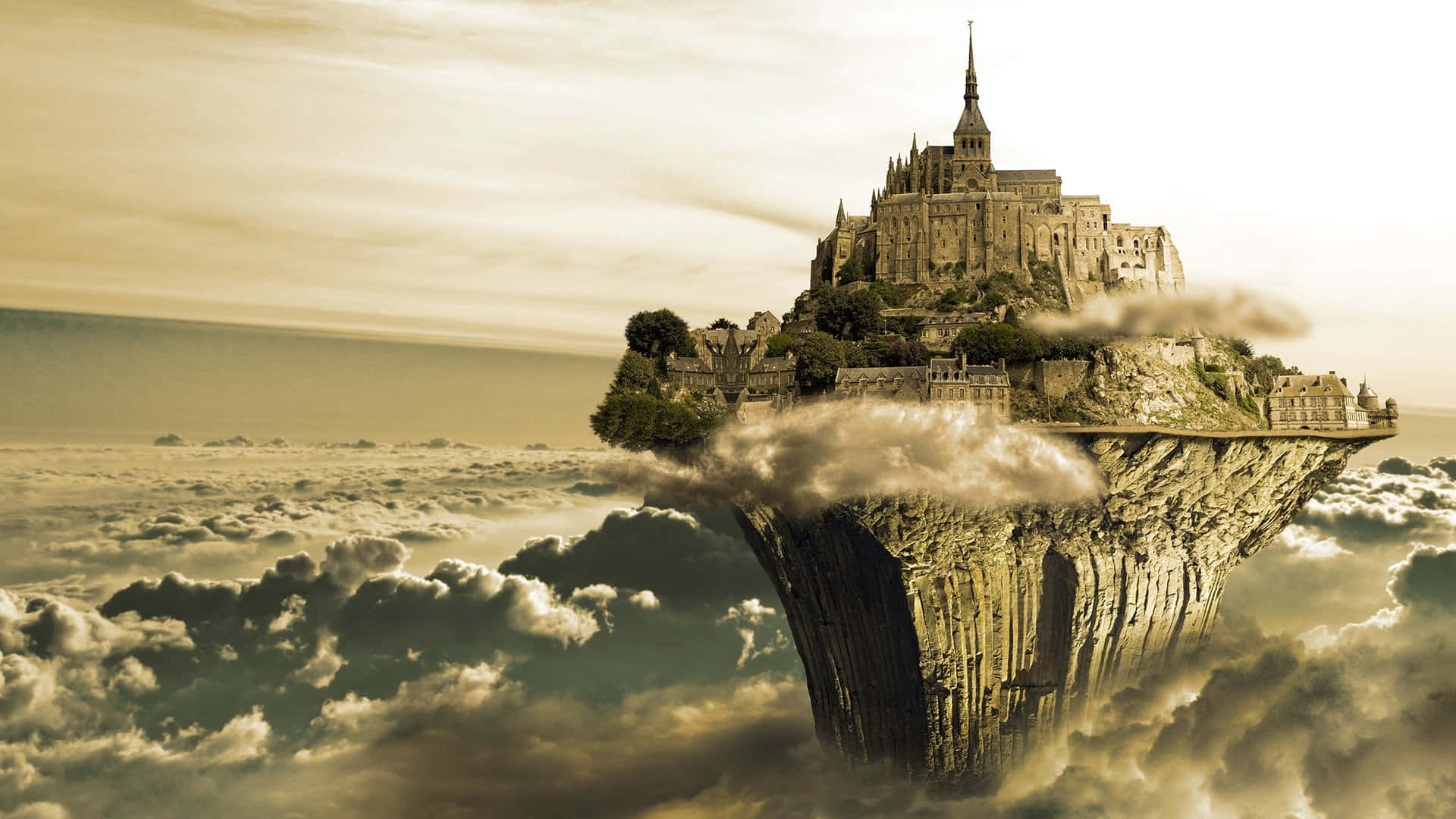 Laputa Castle In The Sky Wallpaper