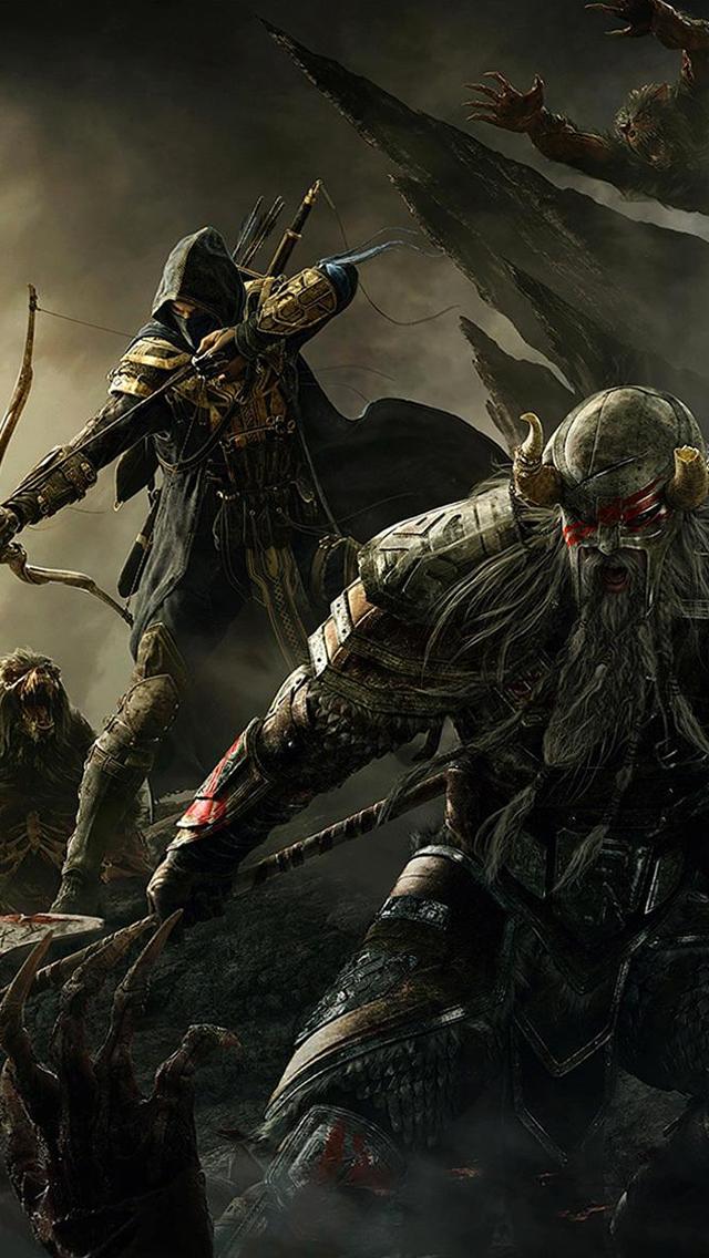 Of Early Access Eso Artwork I Have As My Lock Screen Wallpaper