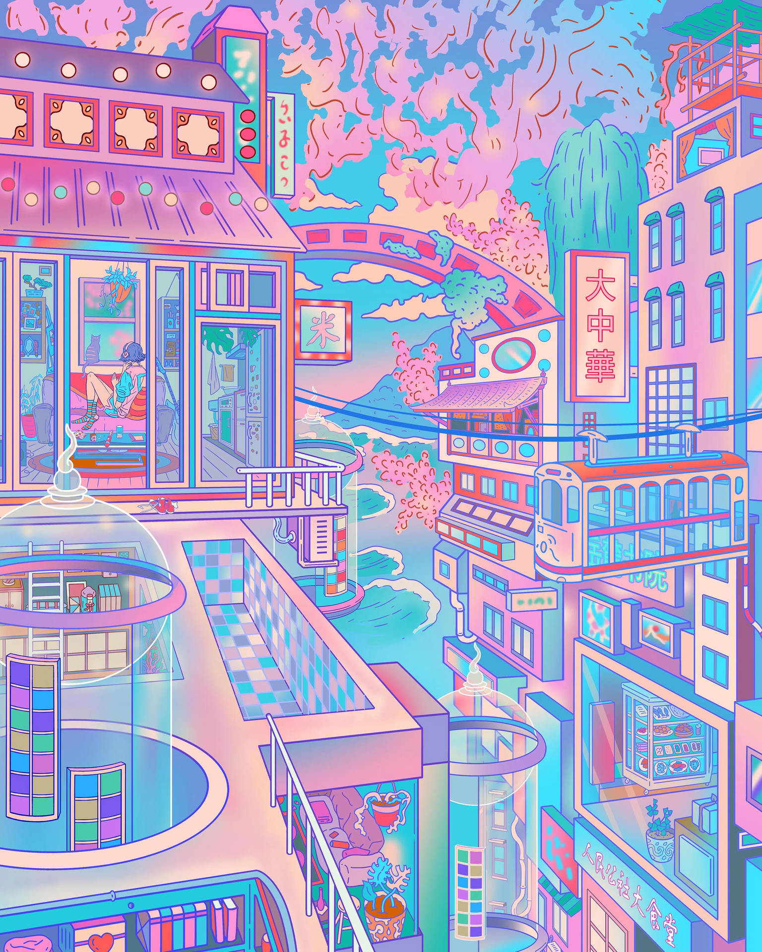 Japanese Aesthetic iPhone Wallpaper