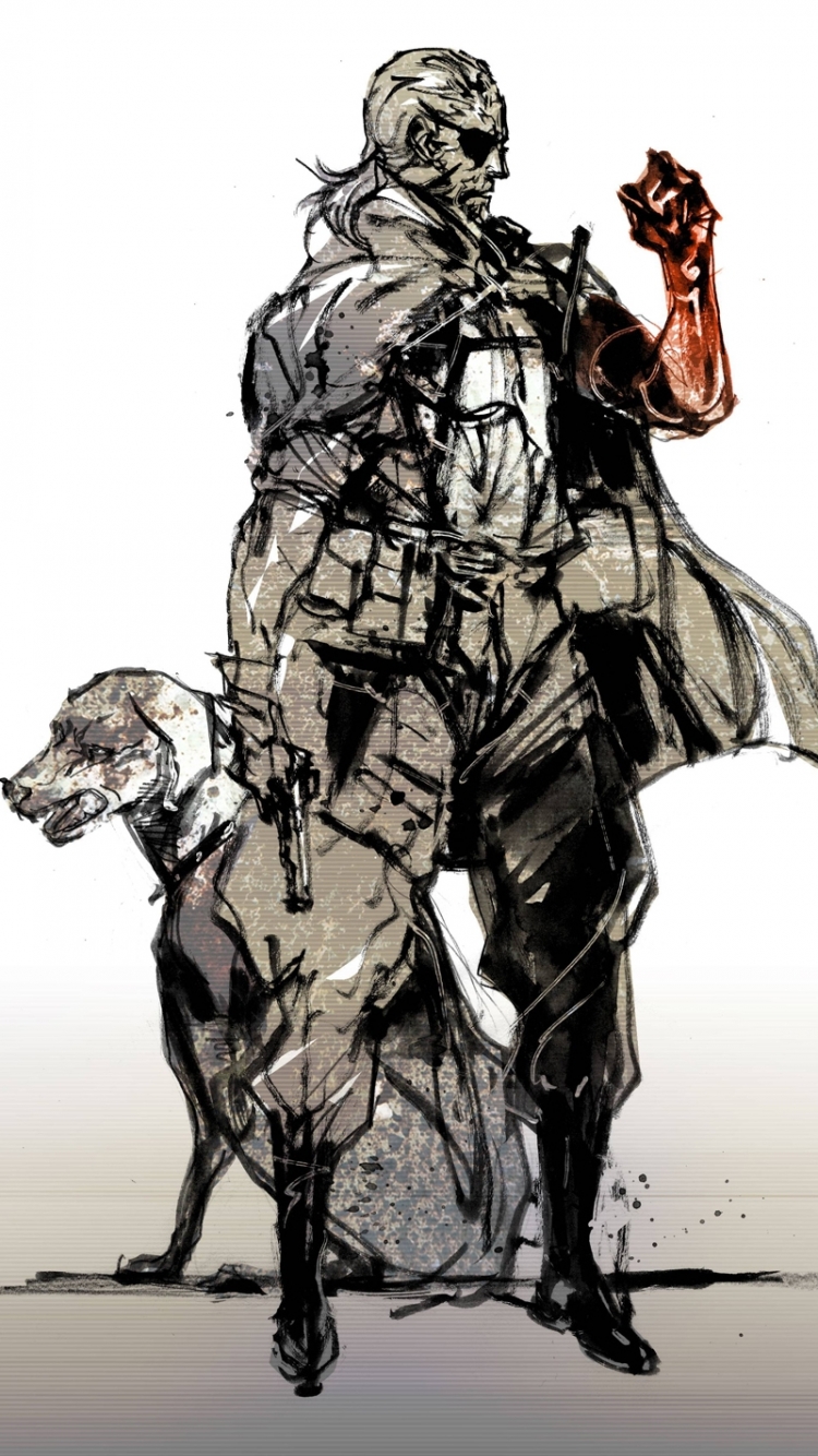 Metal Gear Solid V The Phantom Pain Phone Wallpaper by Yoji