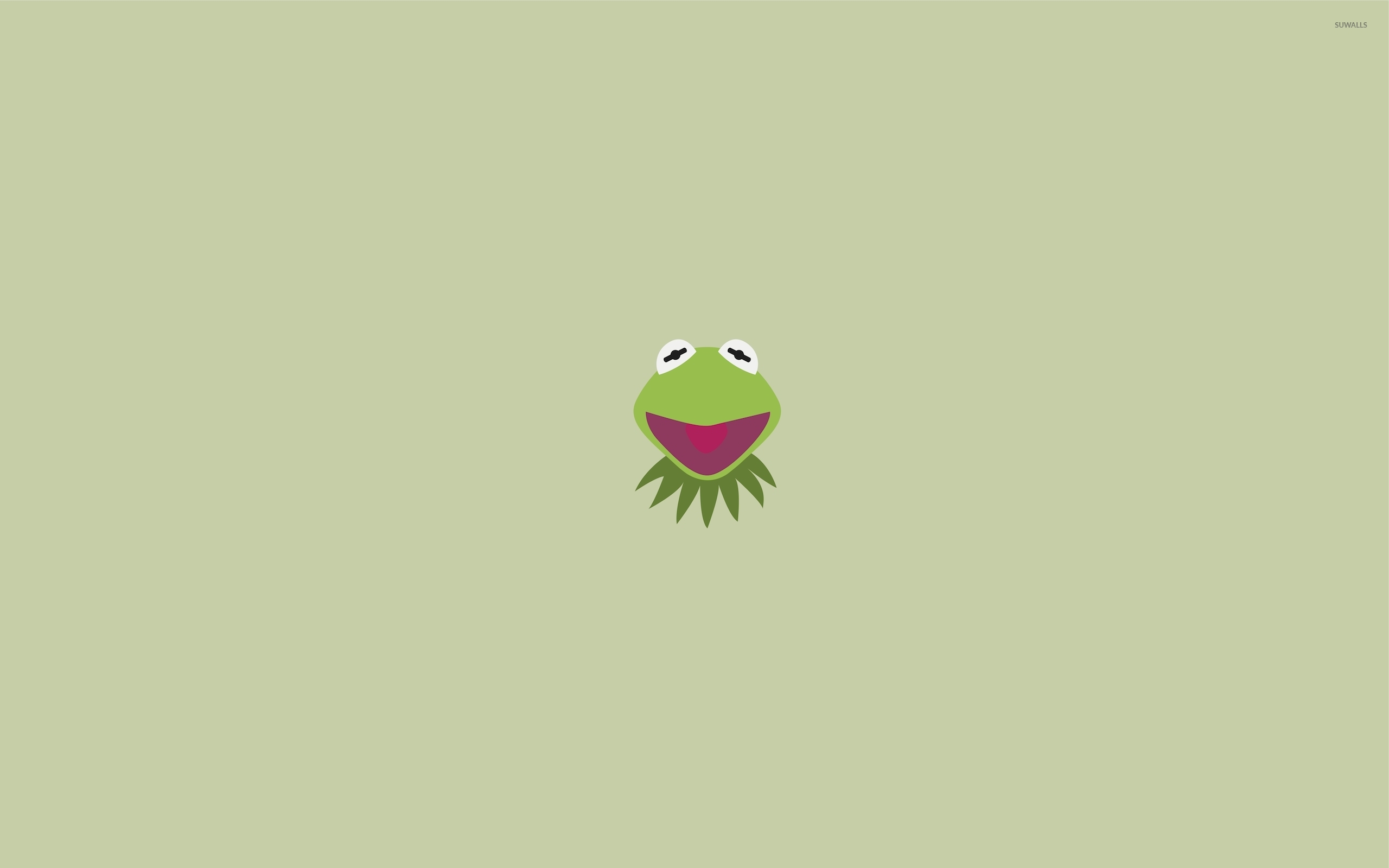Frog The Muppet Show Wallpaper Minimalistic