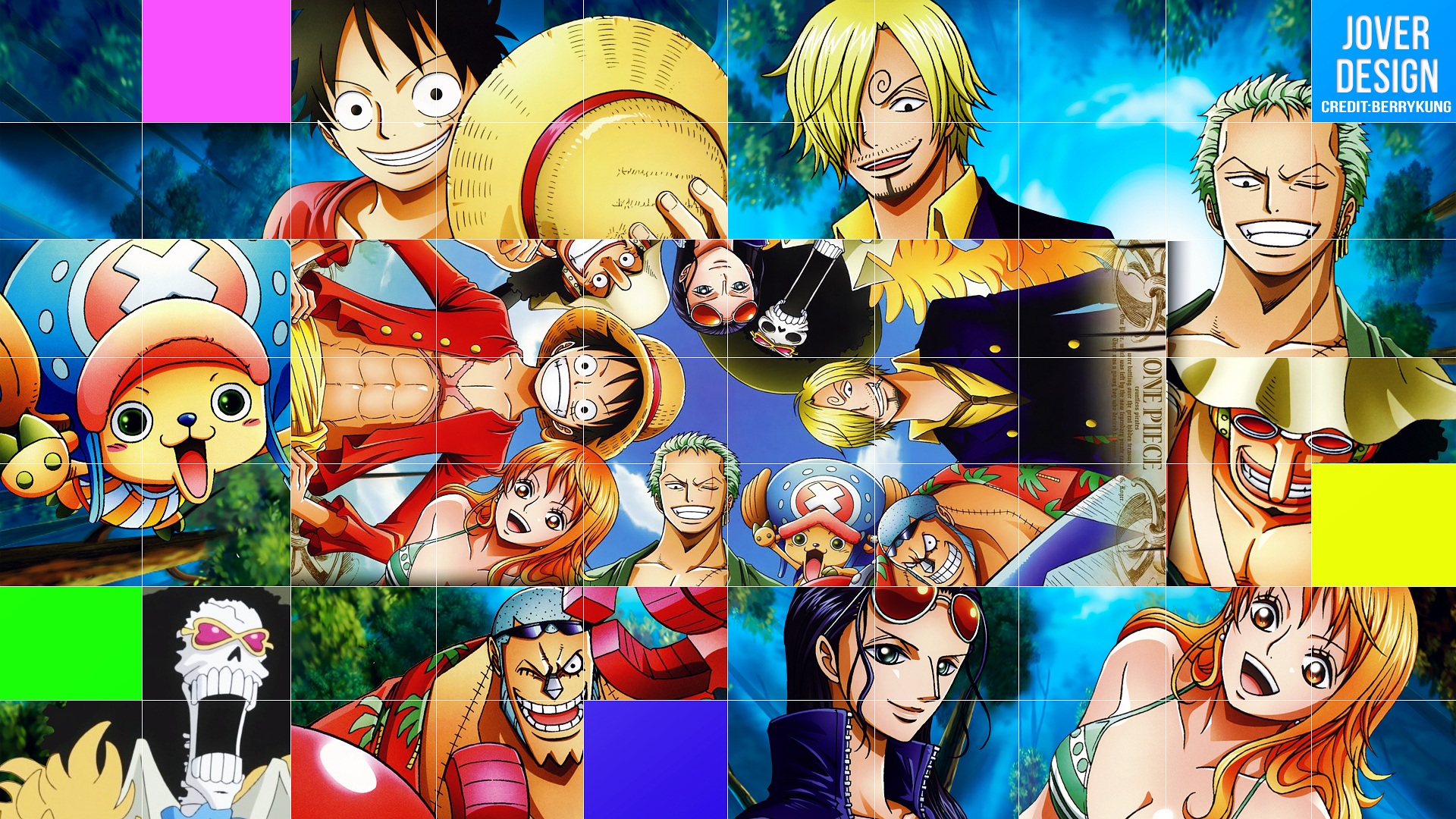 Wallpaper One Piece New World