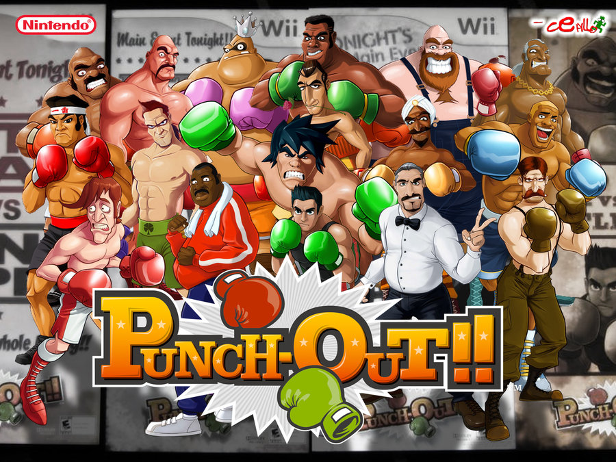 Punch Out Wallpaper By Cepillo16
