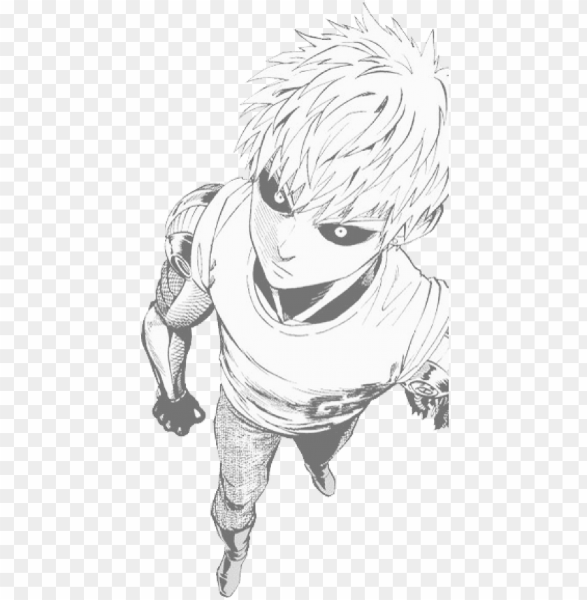 Enos Transparent Black And White Clip Stock One Punch Man Chica