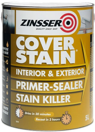Zinsser Cover Stain Primer Sealer Bond Coat The Decorating