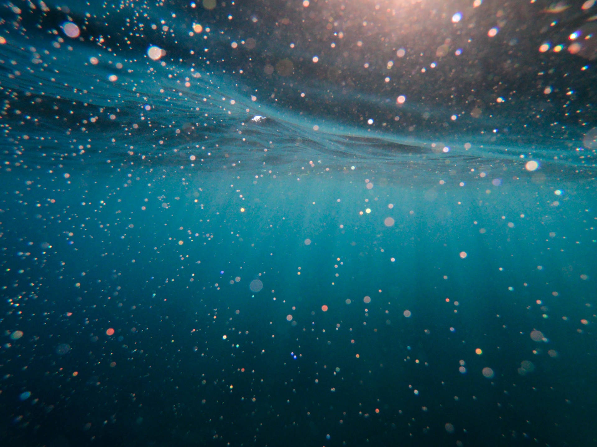 Ocean Blue Wallpaper