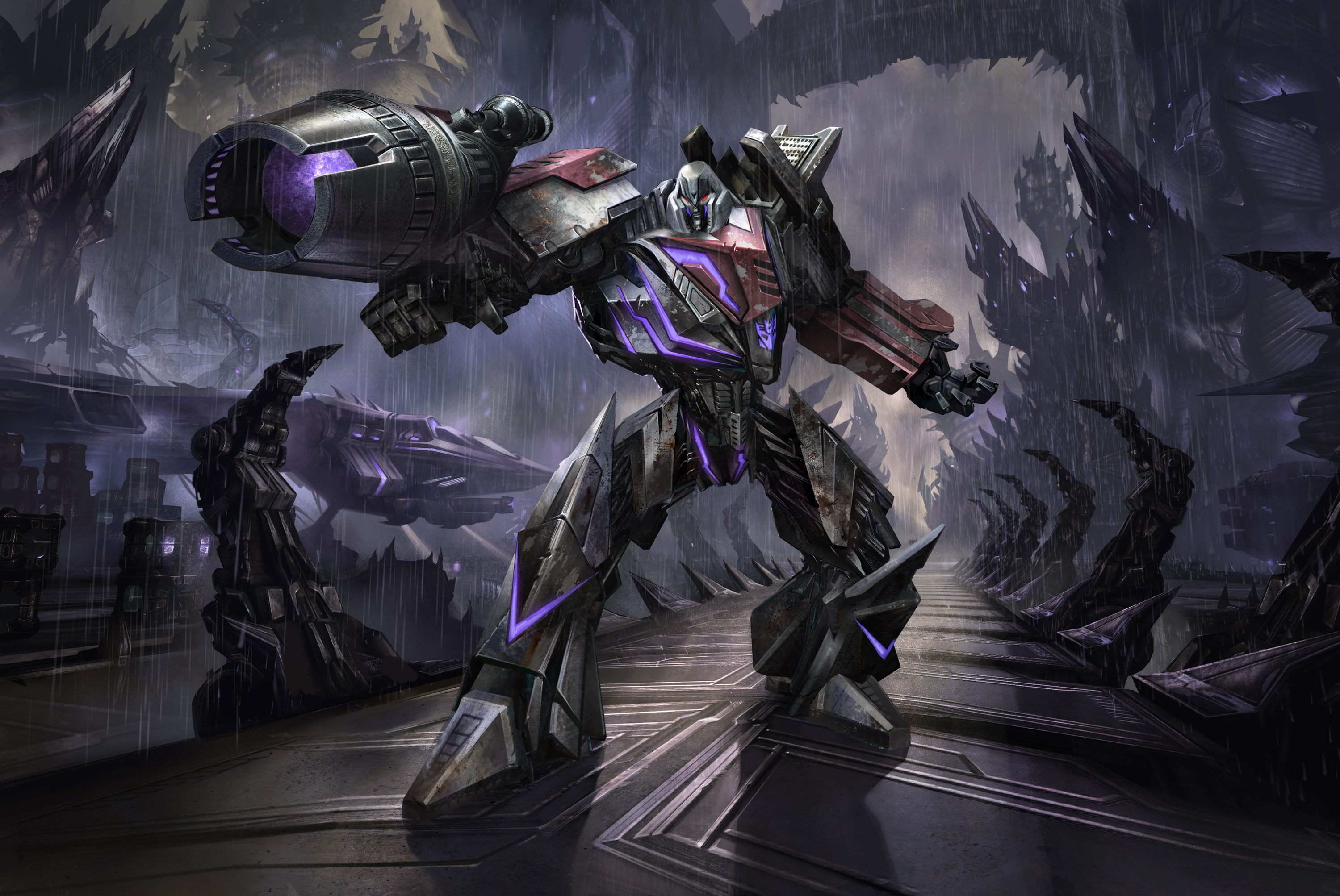 Transformers War For Cybertron Megatron Desktop Wallpaper