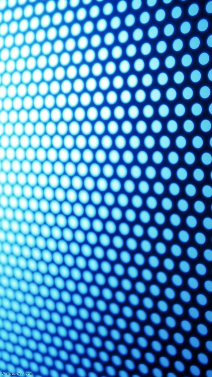 Blue Metal Pattern Galaxy S3 Wallpaper