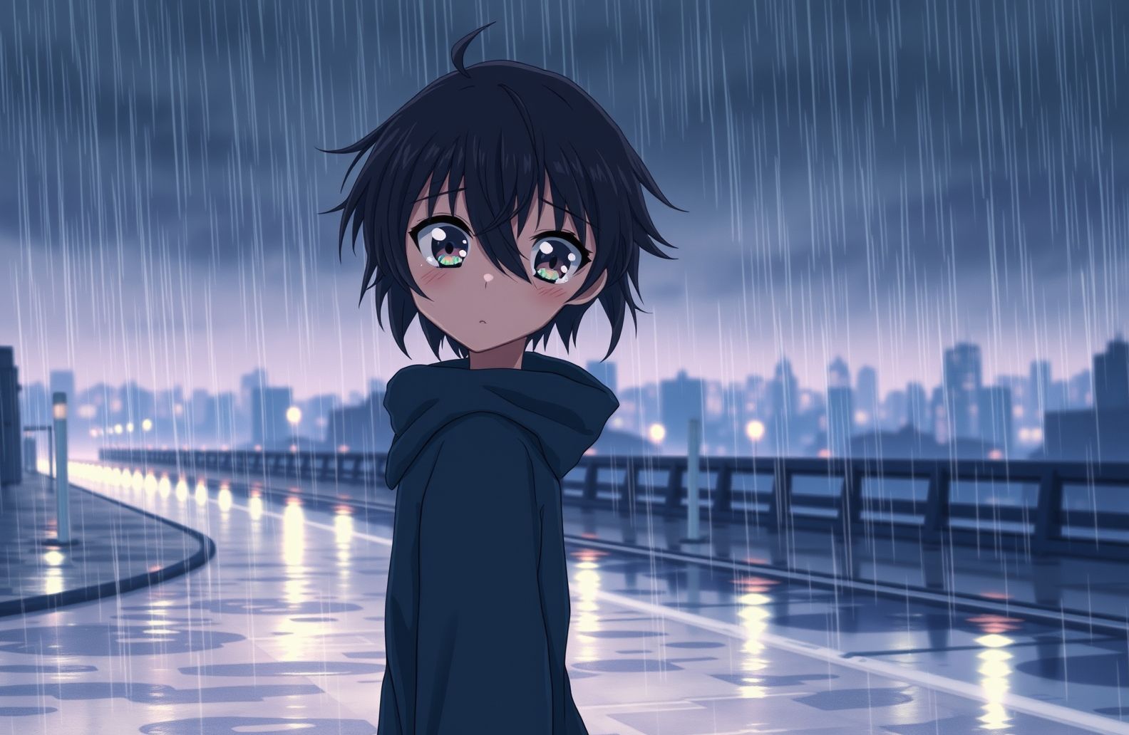 Sad Anime HD Wallpaper