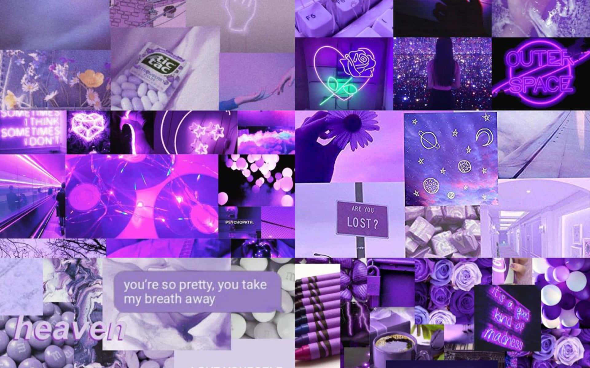 Download Enjoy the beauty of this Lavender Aesthetic Laptop