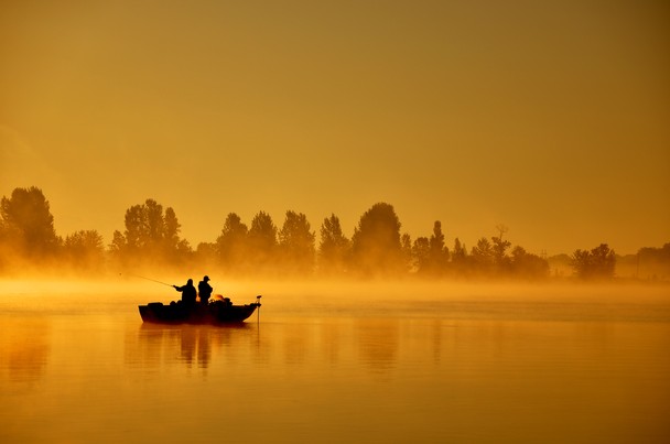 Fishing At Sunrise National Geographic Photo Contest