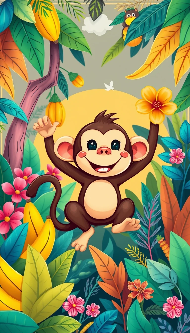 Funny Monkey Wallpaper