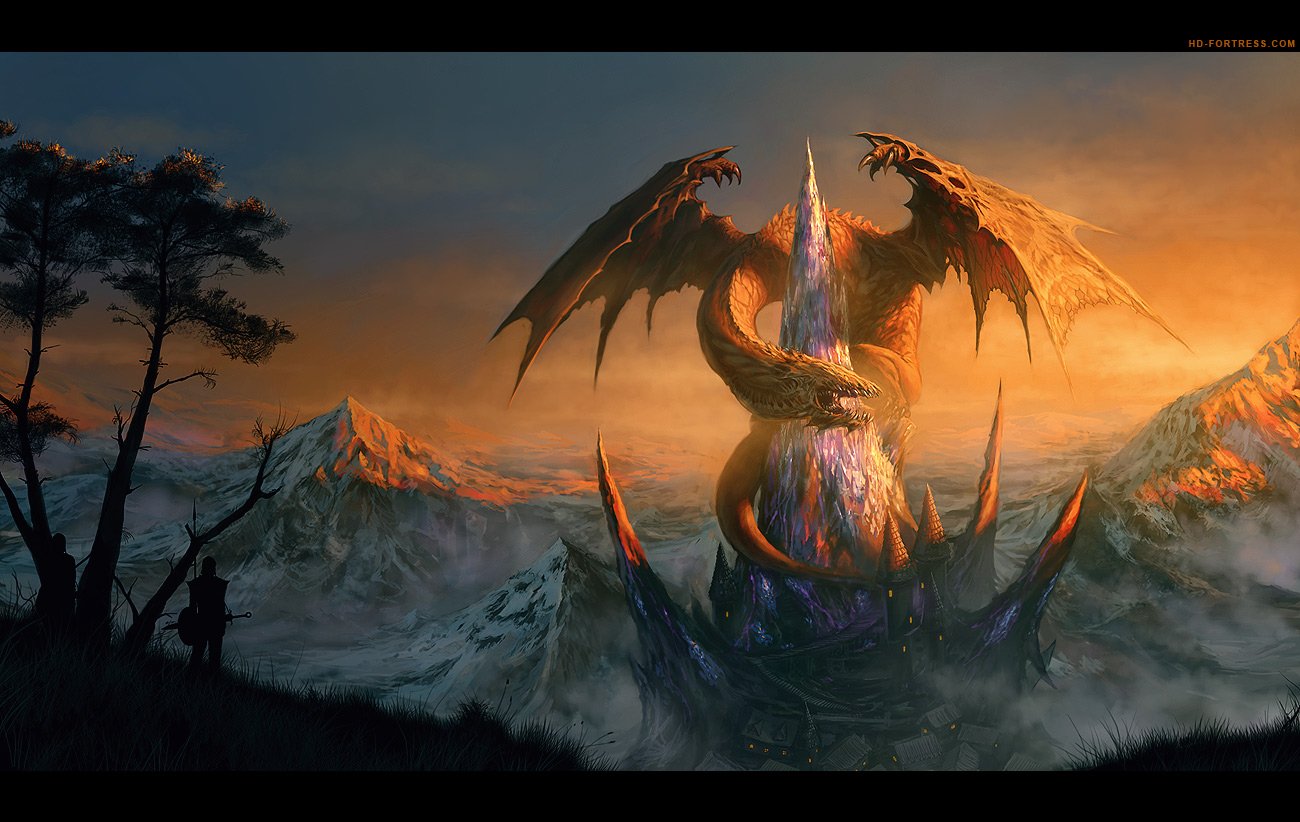 Awesome Dragon Wallpaper Creative Fan