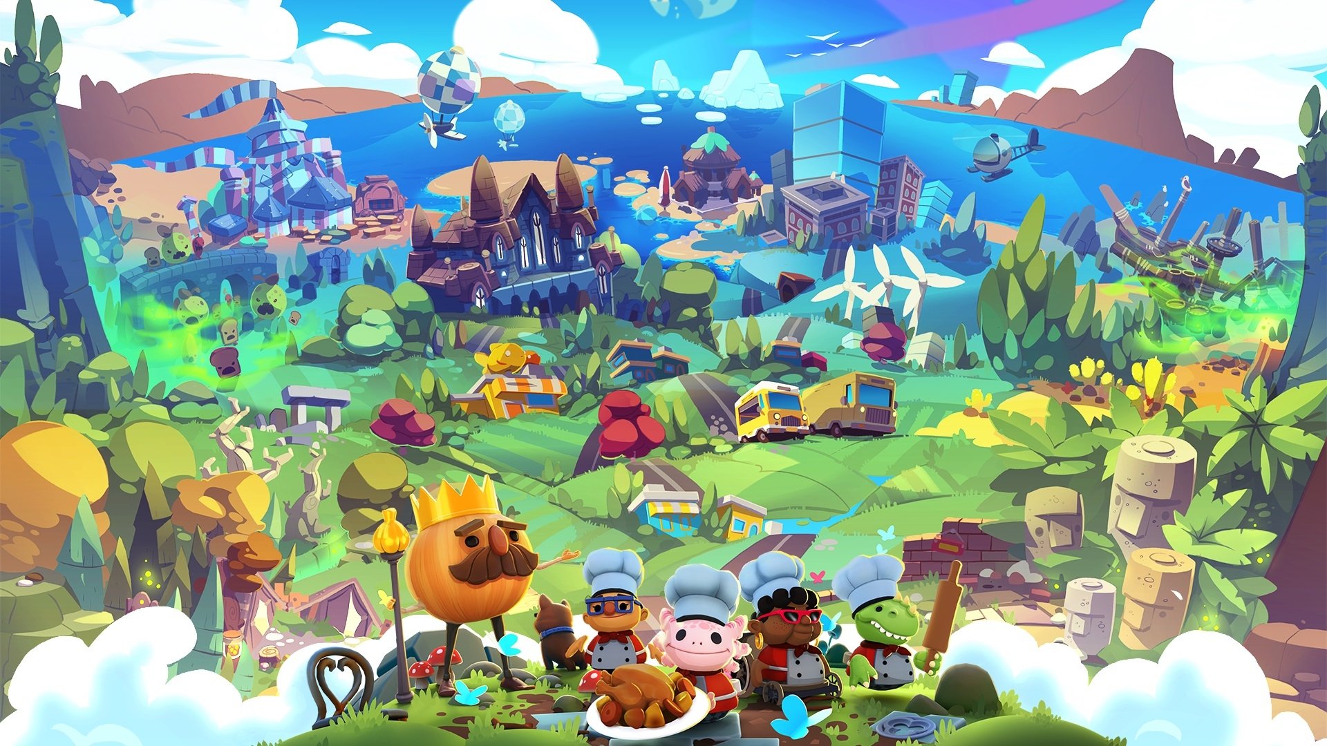 Video Game Overcooked All You Can Eat HD Wallpaper