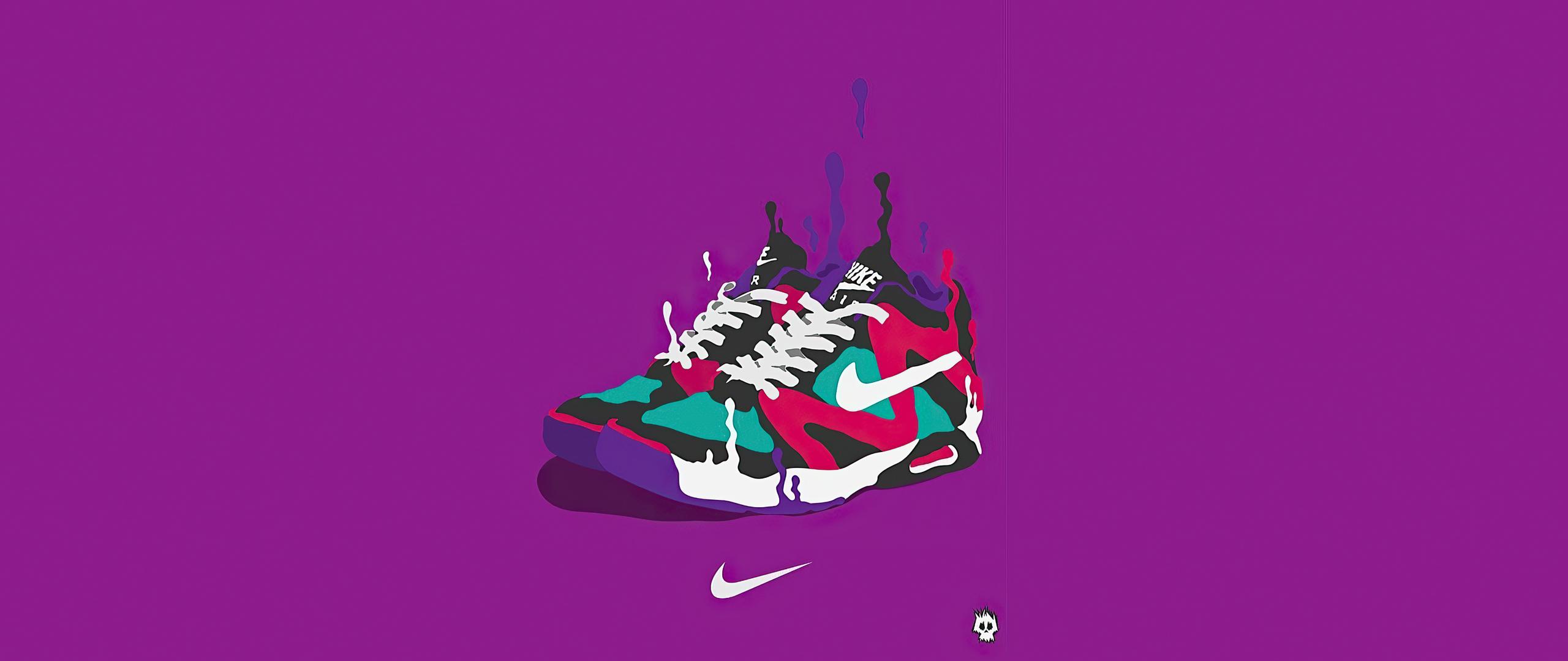 Nike Sneakers Pink 4k Wallpaper