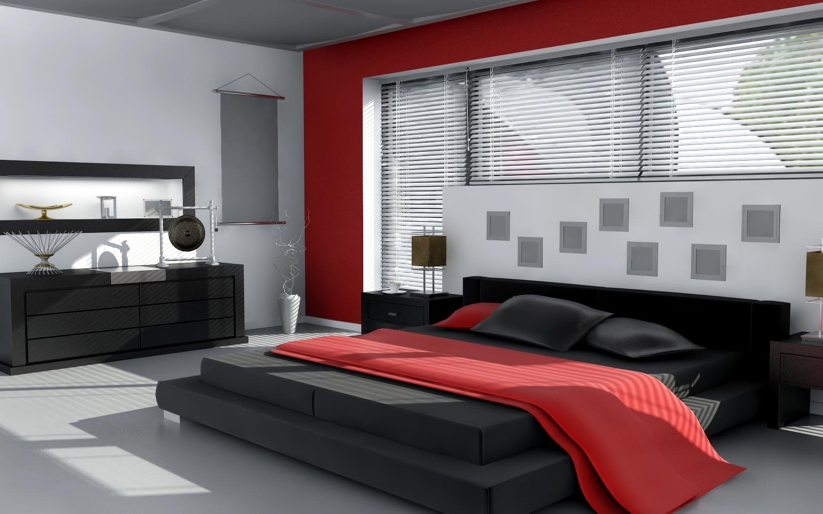 20+] Red Wallpaper for Bedroom on WallpaperSafari