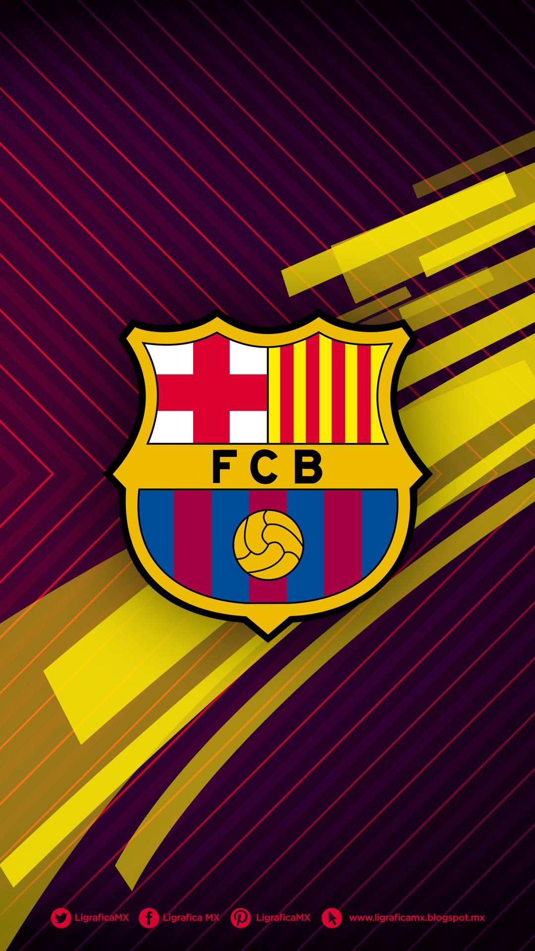 Barcelona Logo iPhone HD Wallpaper