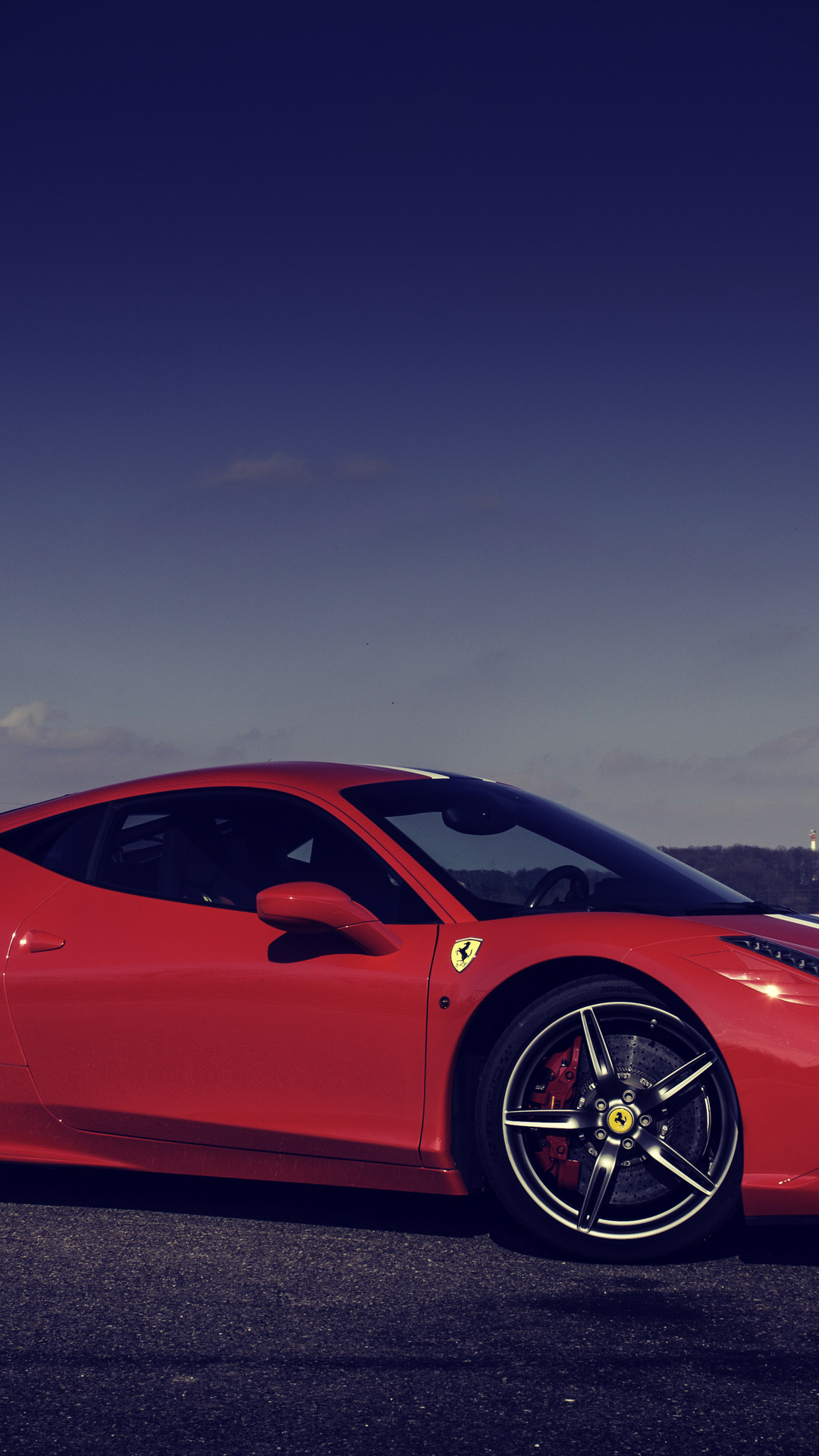 Ferrari Italia Wallpaper For iPhone Plus