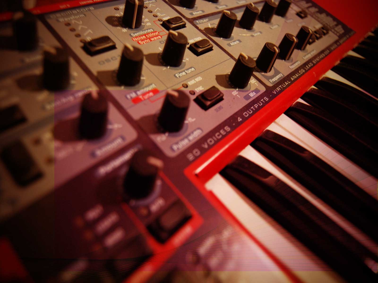 Nord Lead Synthesizer Wallpaper Music And Dance