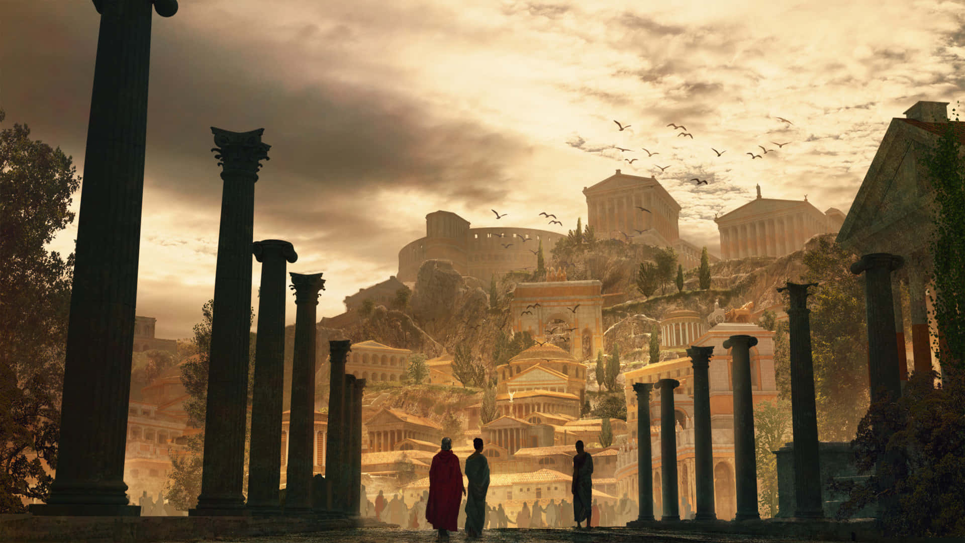 Ancient Roman Desktop Wallpaper
