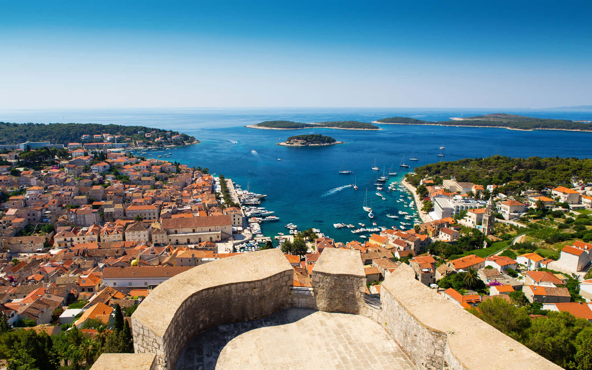 Crotia Ancient Fortress Wallpaper