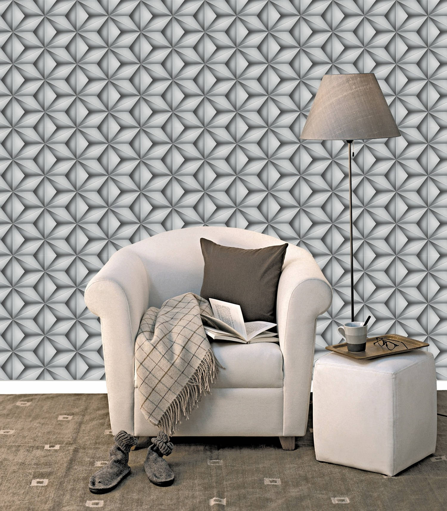 Contemporary Modern Wallpaper