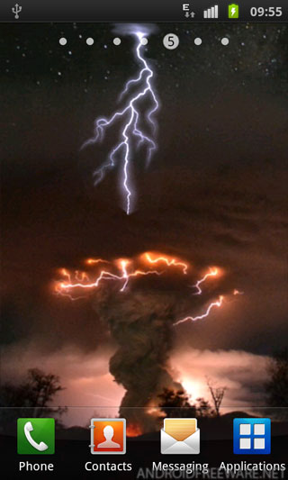 Tornado Lightning Storm Lwp App For Android