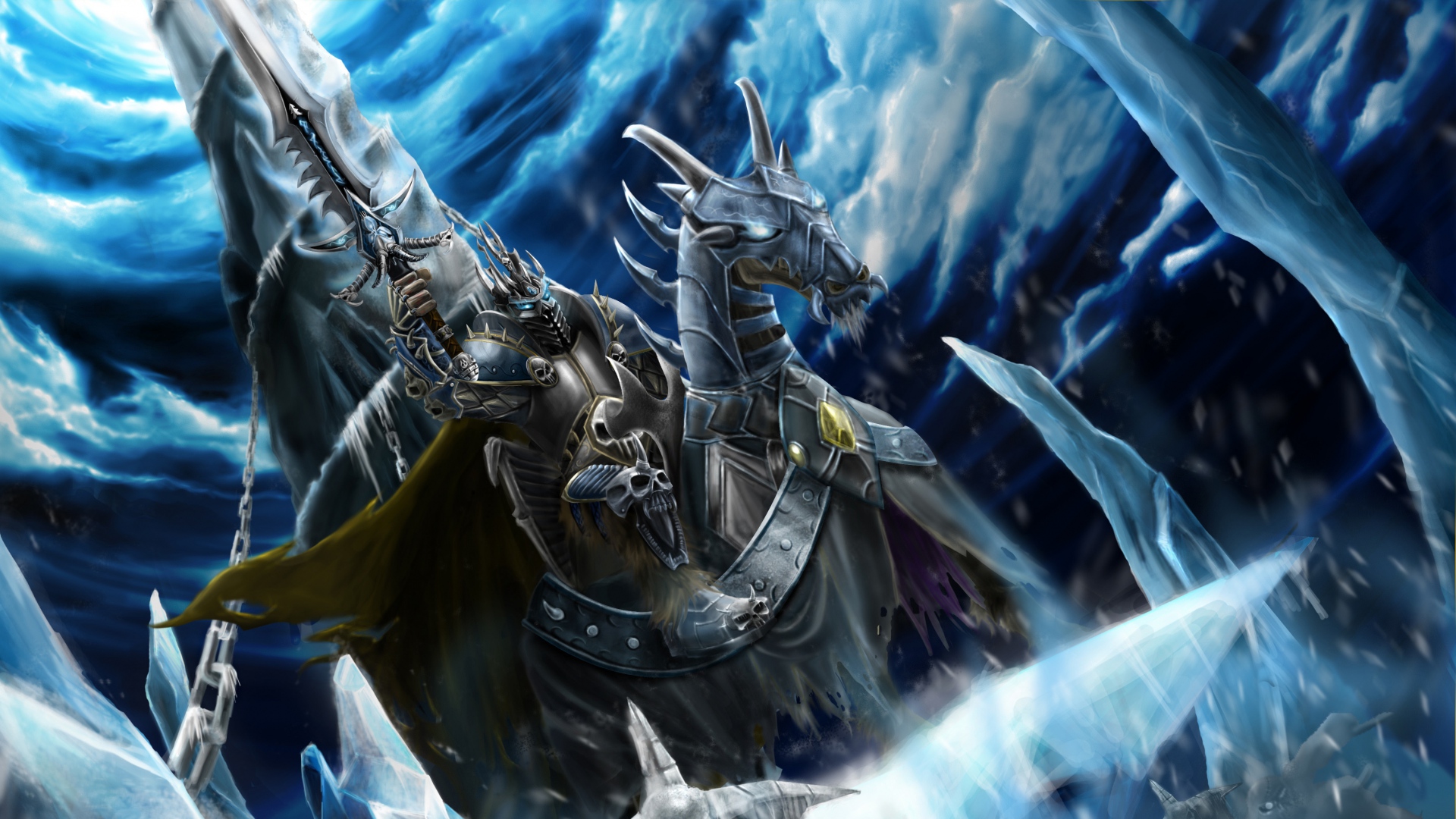Wallpaper Games Artwork Warcraft Full HD 1080p