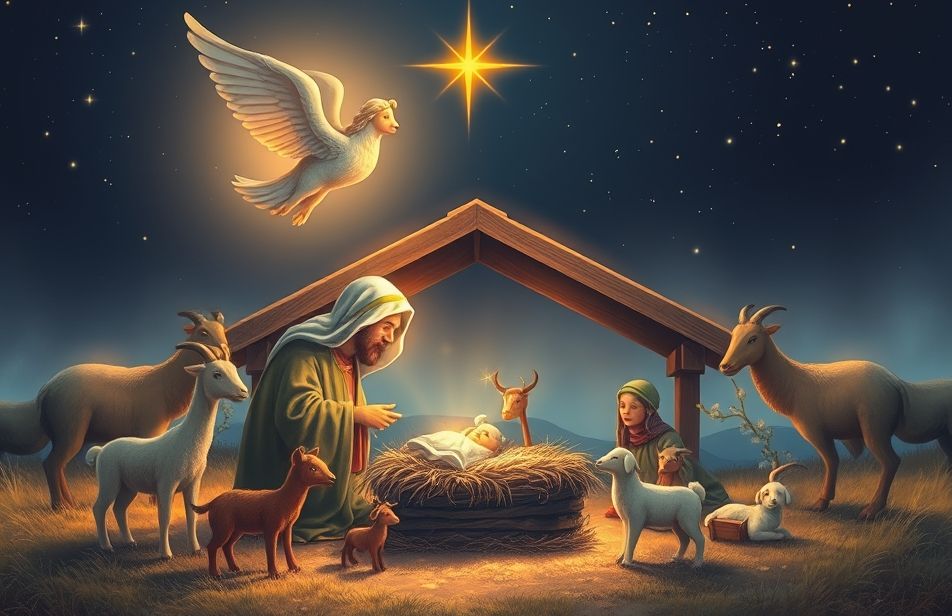 Christmas Nativity Wallpaper