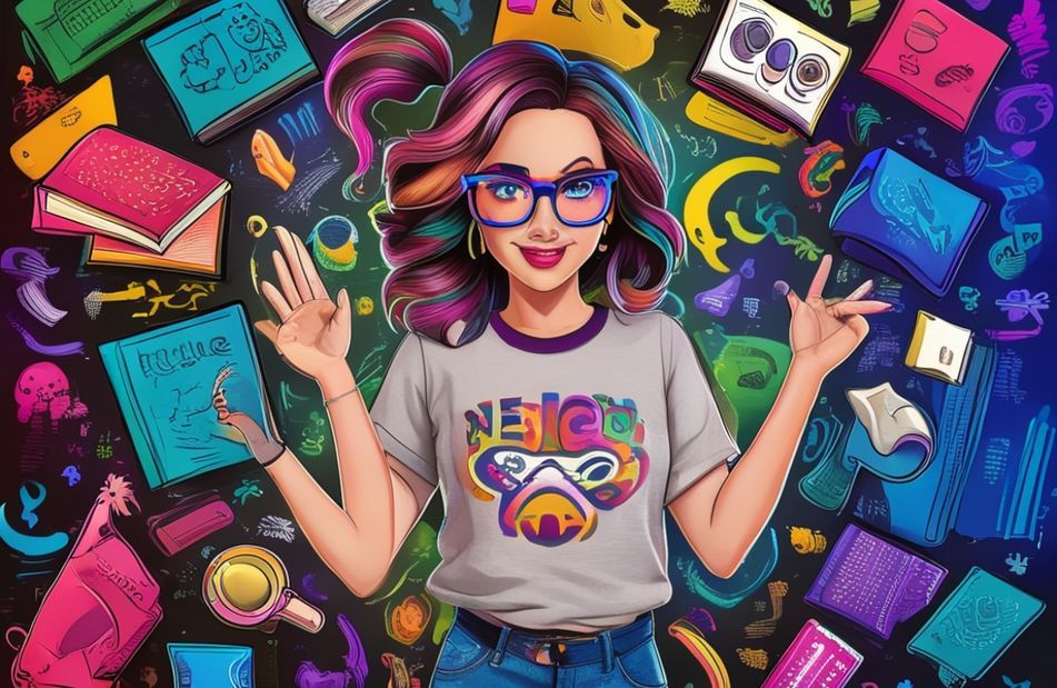 Geek Girl Wallpaper