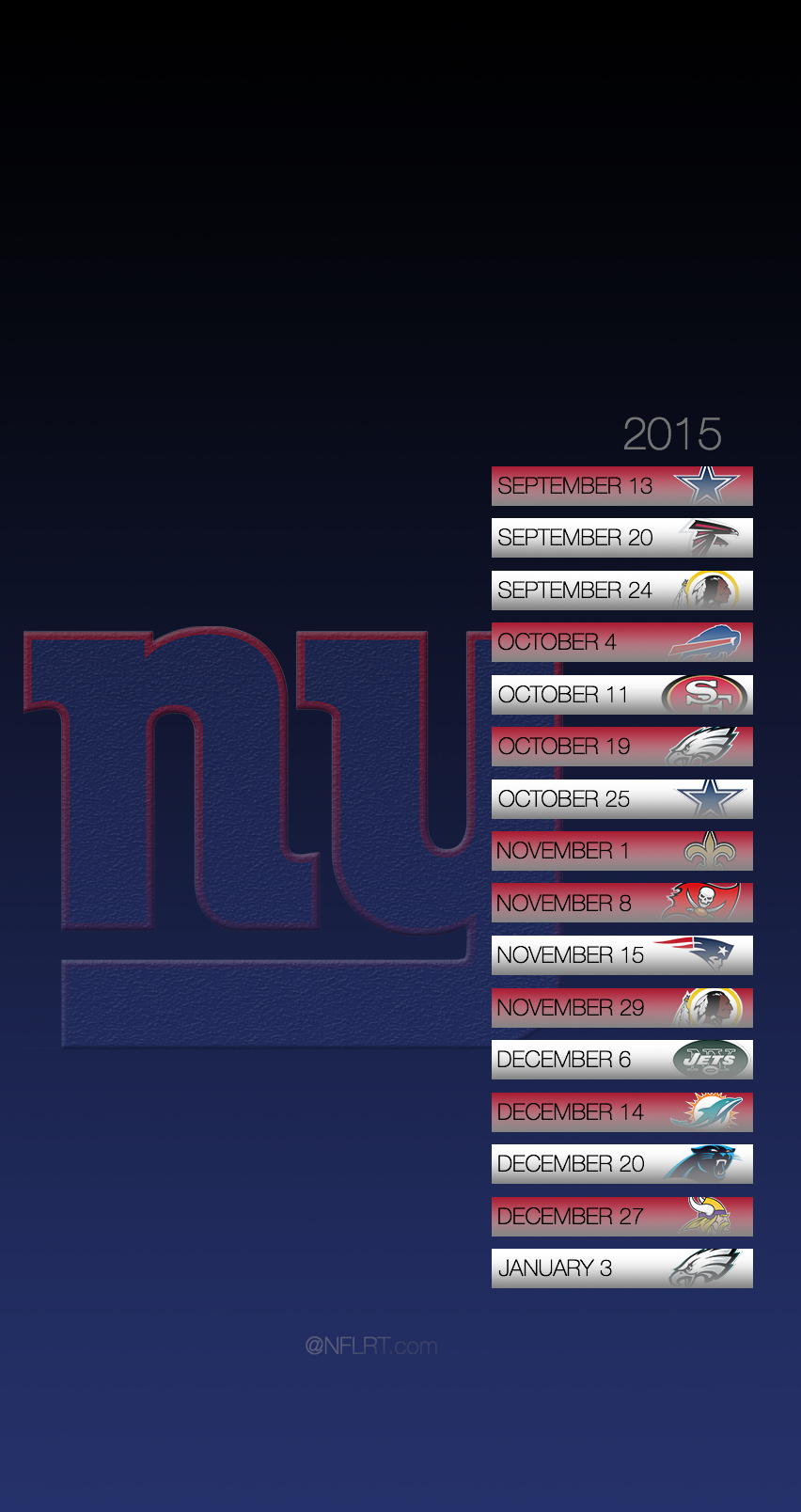 East Division Nfl Football Team The Dallas Cowboys New York Giants