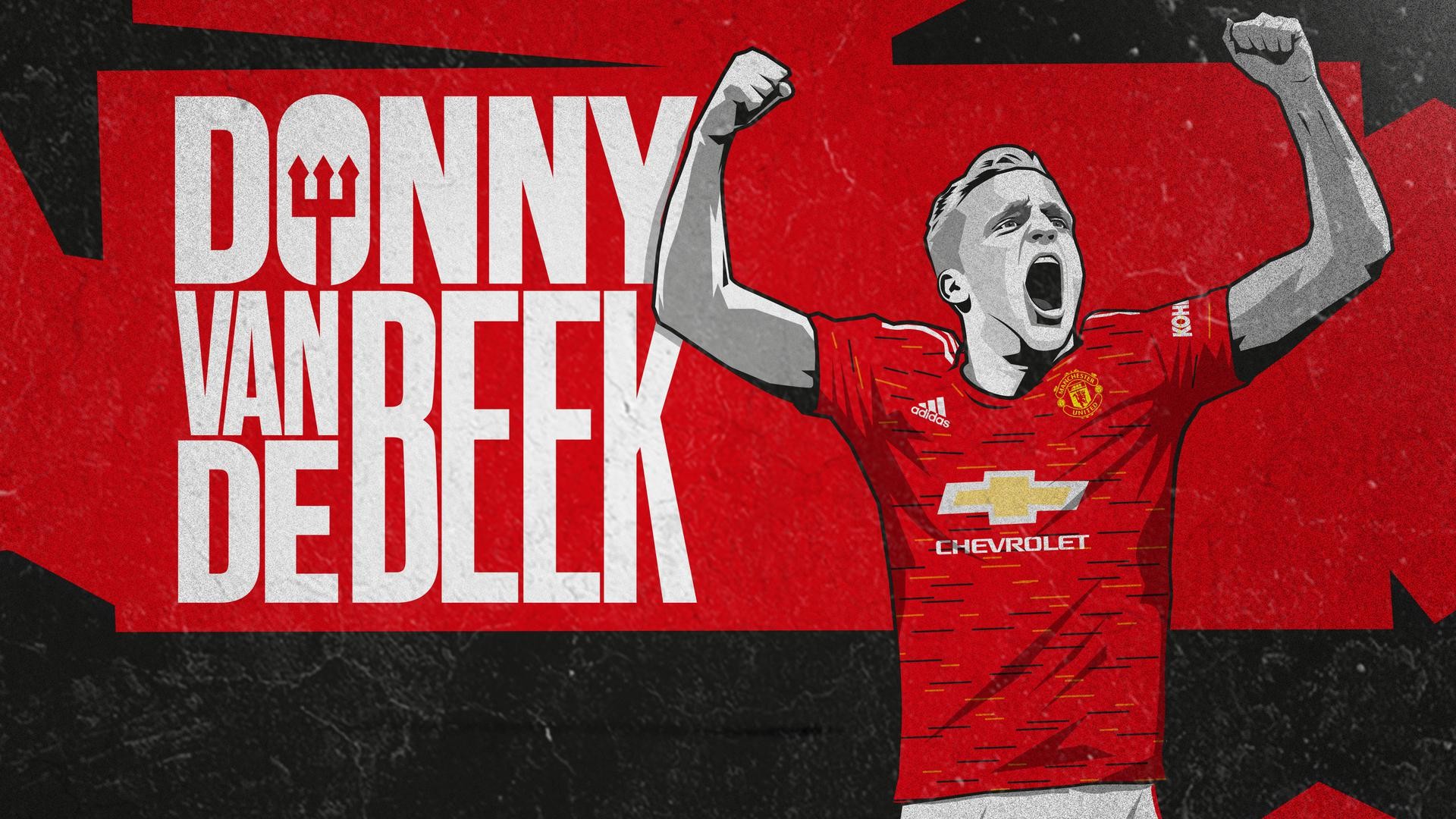 Donny Van De Beek Manchester United Wallpaper HD Football