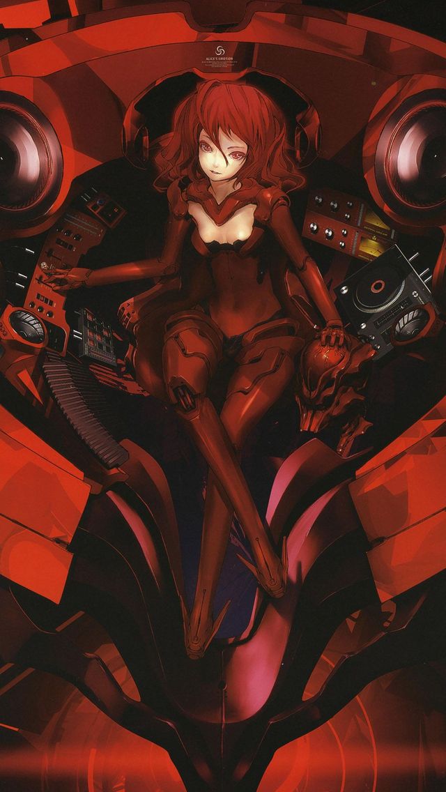 Anime Pilot Girl Mobile Wallpaper