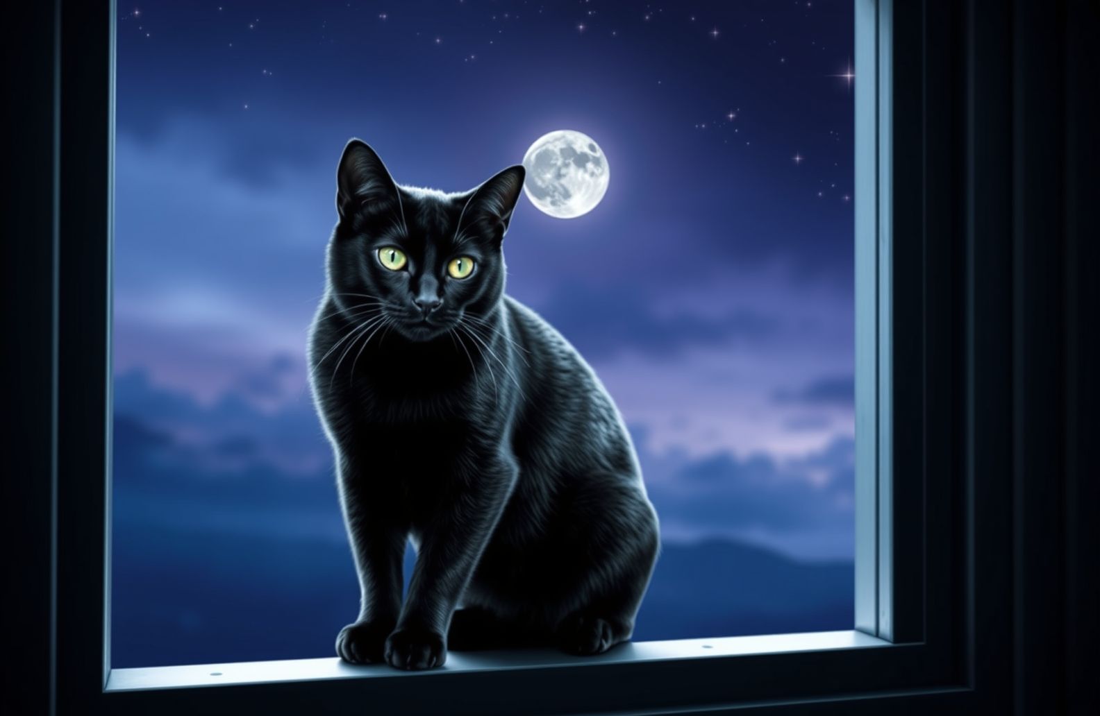 Black Cat Wallpaper For Computer