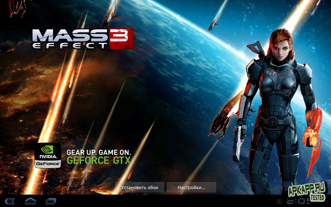 Mass Effect Live Wallpaper V1 Android