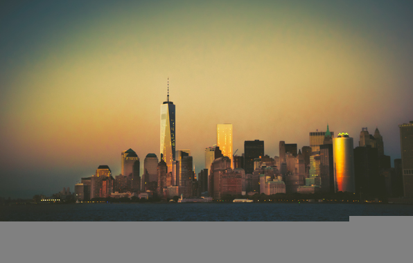 One World Trade Center Owtc 1wtc Horizon Sunset Sky Wallpaper