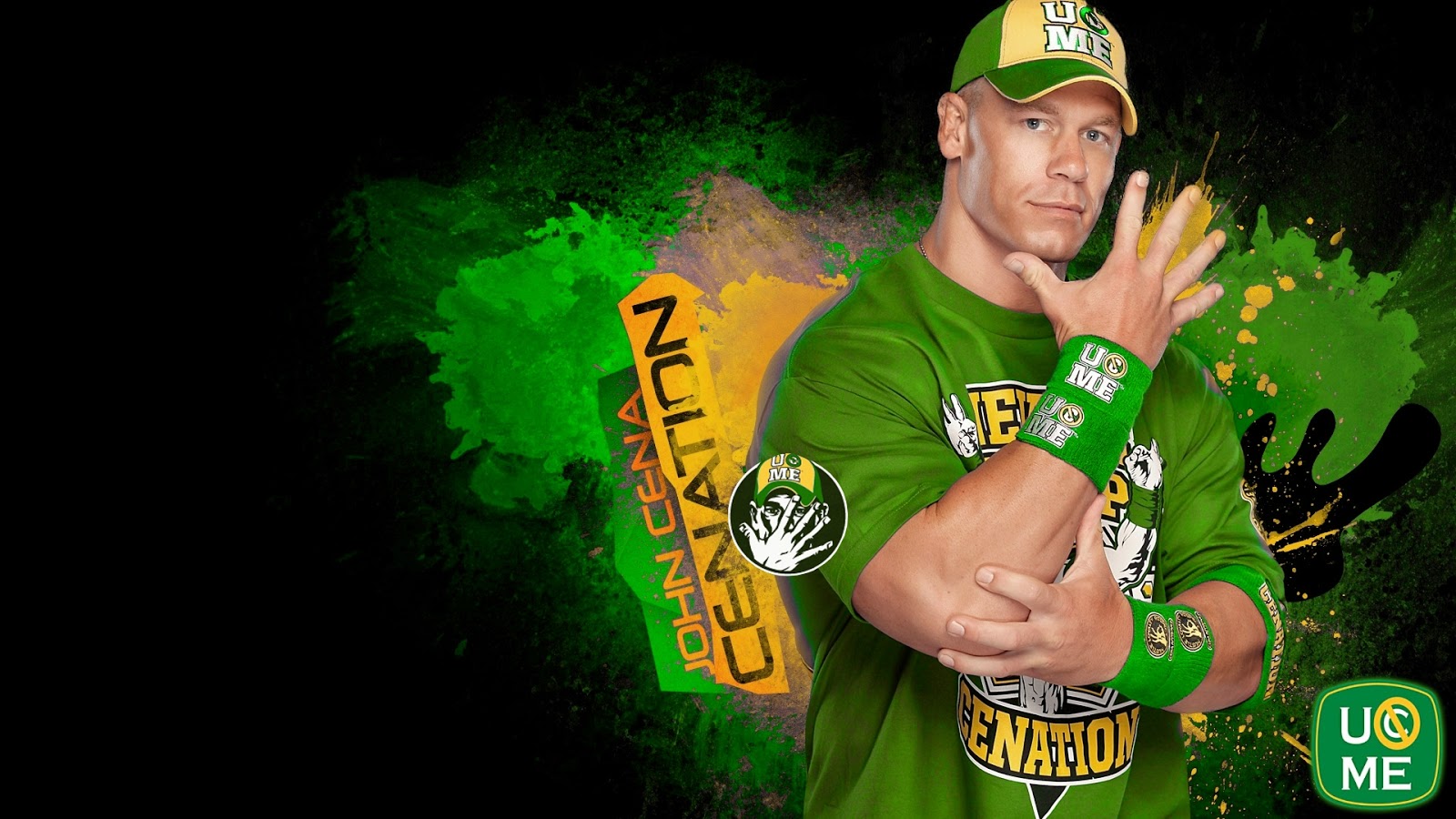 John Cena Green Wallpaper Wrestling And Wrestlers