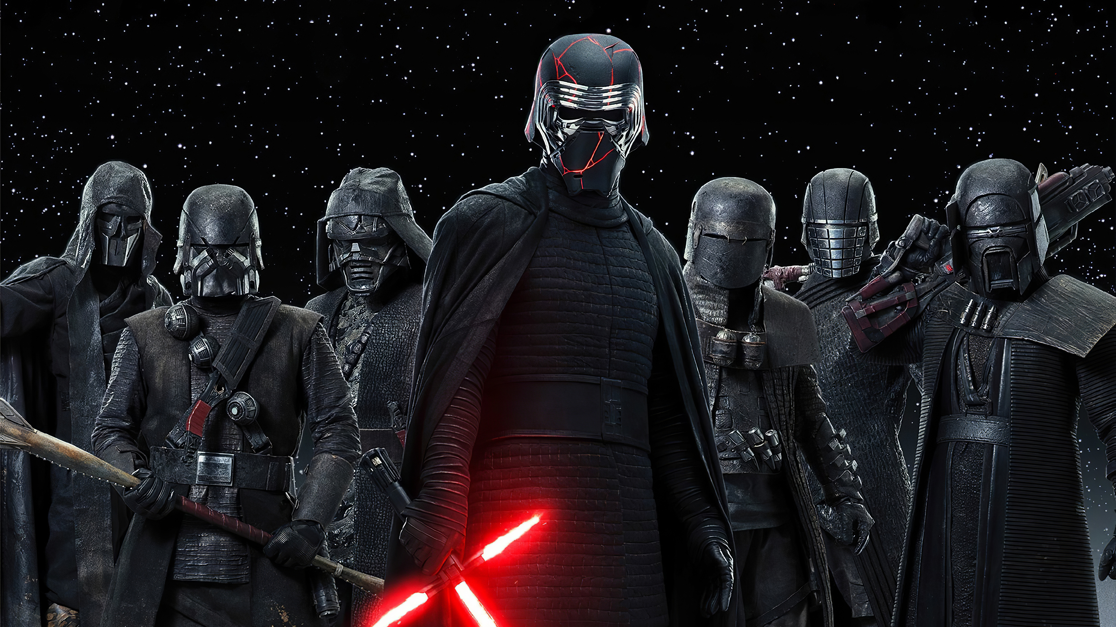 Kylo Ren And Knights Of 4k Ultra HD Star Wars Wallpaper