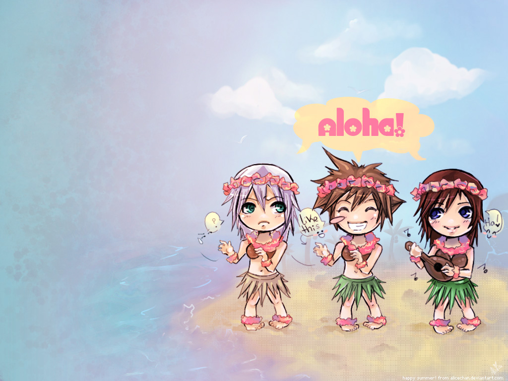 Find more Aloha I be wallpaper D8 by Alicechan. 