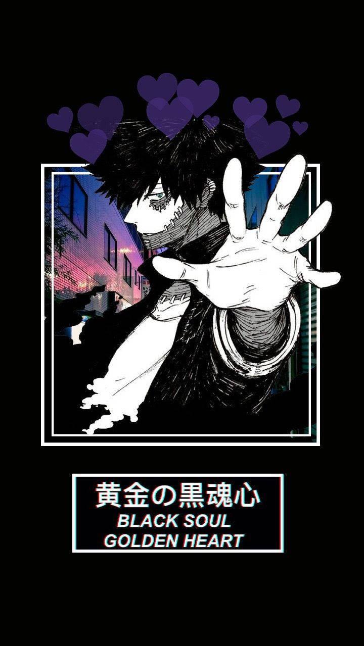 Black Aesthetic Anime Background Wallpaper