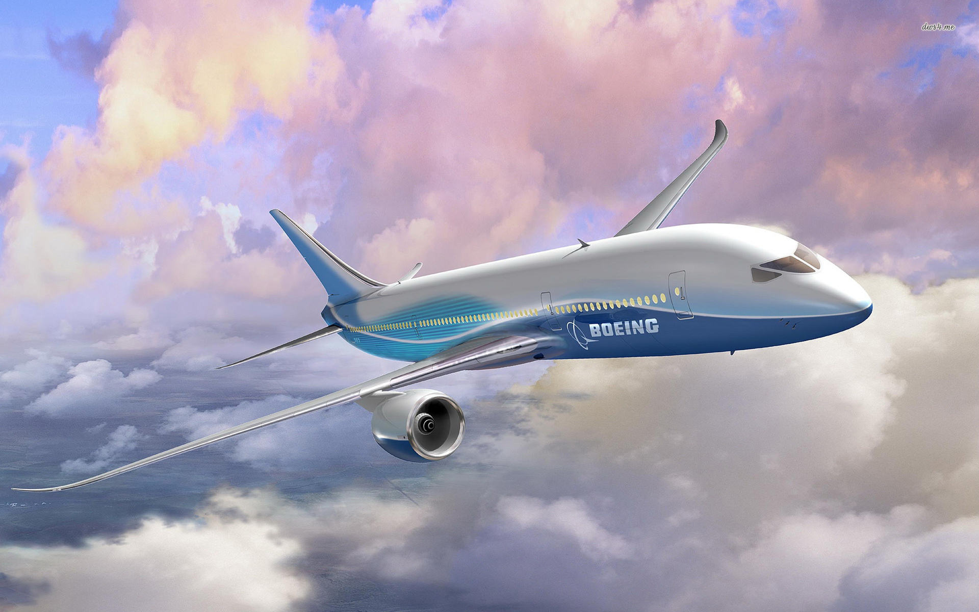 Boeing Dreamliner Wallpaper Artistic