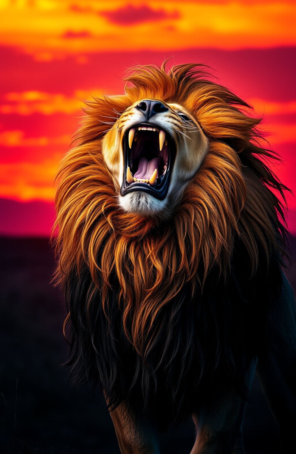 Lion Roar Wallpaper