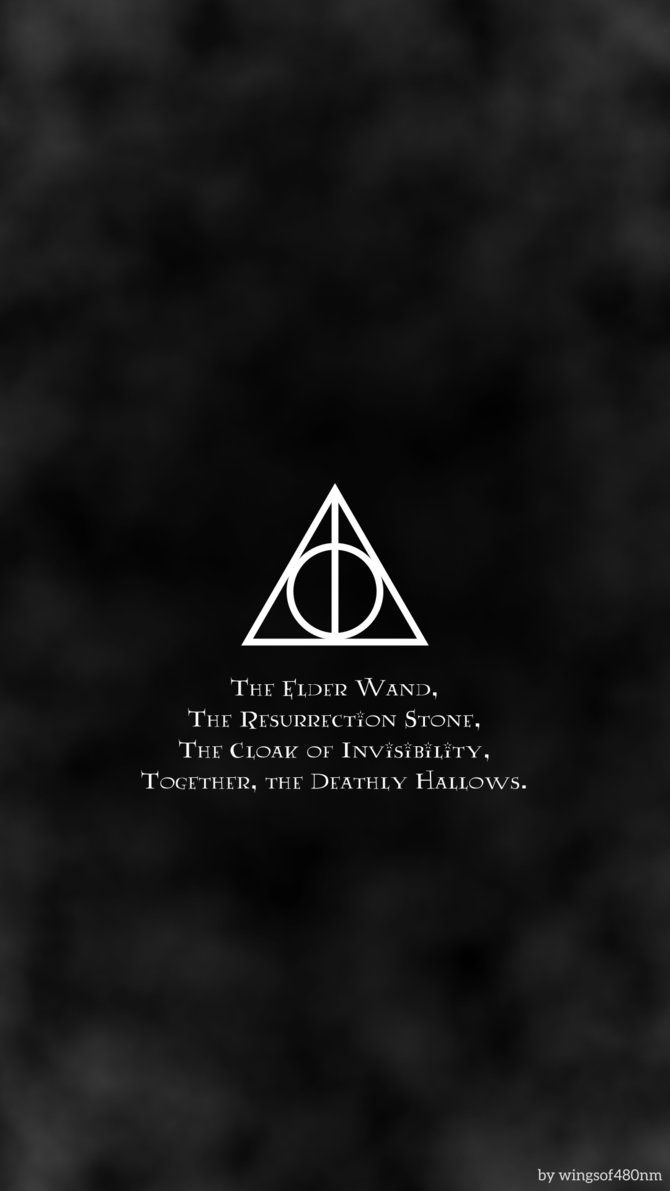 Deathly Hallows Wallpaper HD Harry Potter Phone