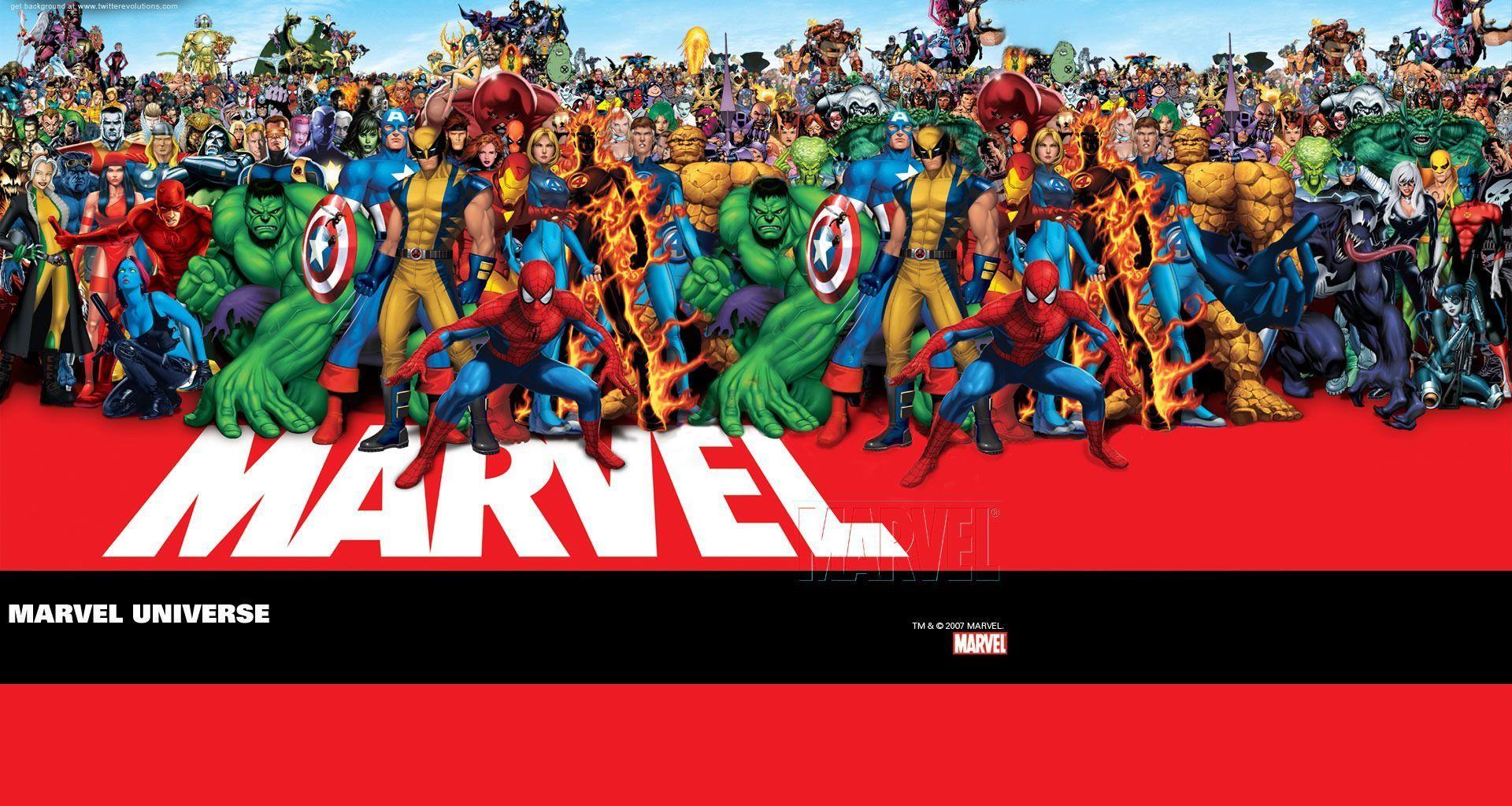 Marvel Characters Wallpaper