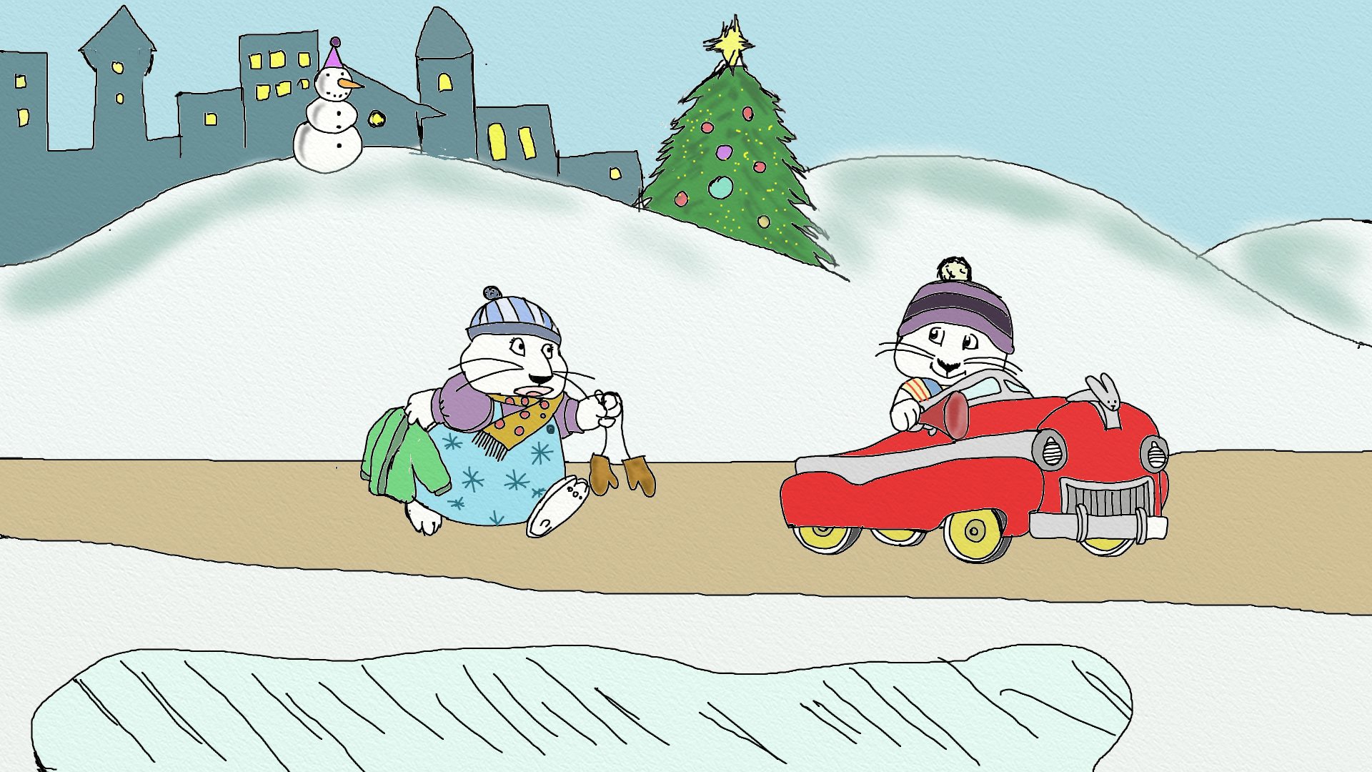 Max And Ruby On Ice By Watsonboo