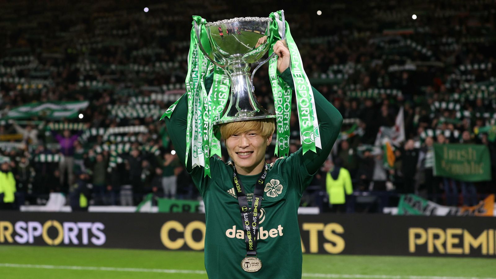 Hibernian Celtic Kyogo Furuhashi Wins Scottish League Cup