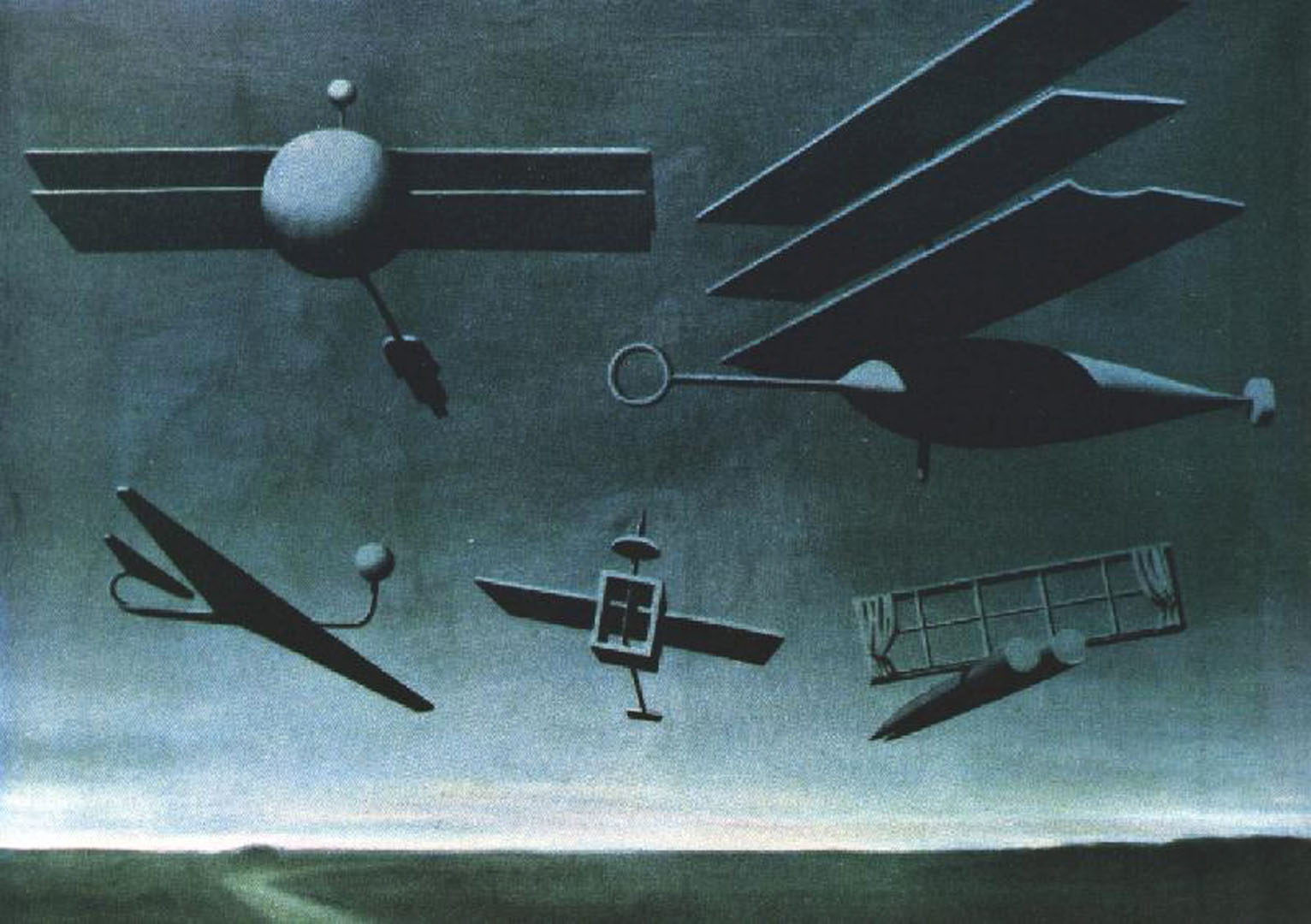 Black Flag A Surrealist Rene Magritte Art Wallpaper Picture