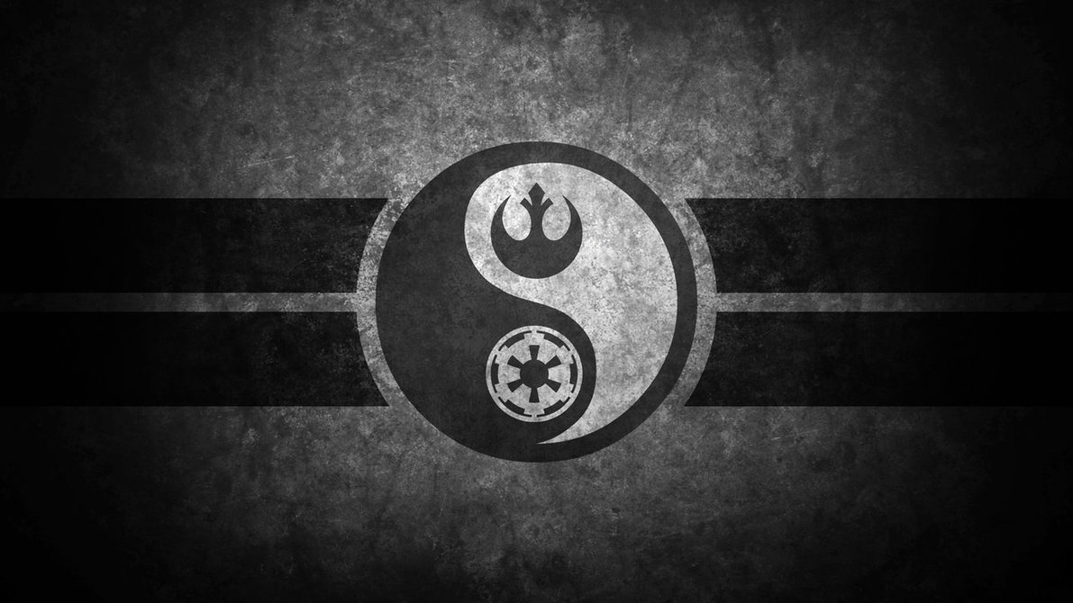 Star Wars Yin Yang Desktop Wallpaper by swmand4