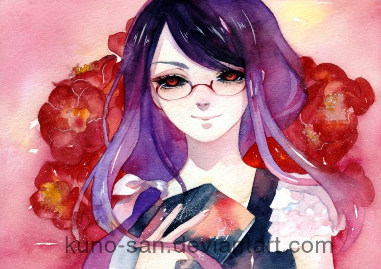 Fanart Rize From Tokyo Ghoul By Kuno San