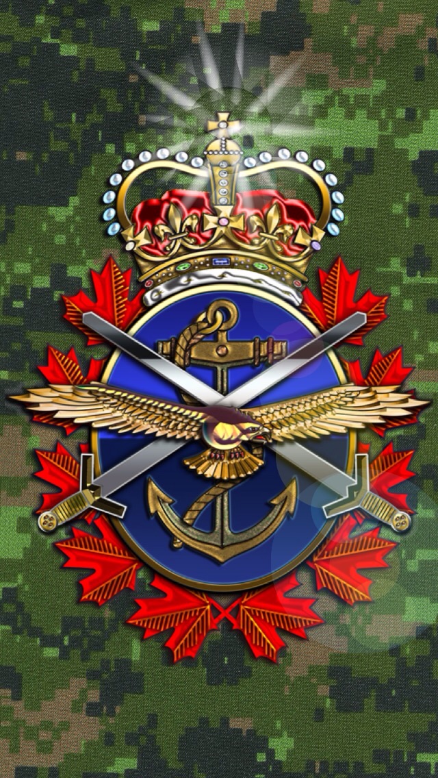 Canadian Armed Forces iPhone Wallpaper By Canadianpeacemaker On
